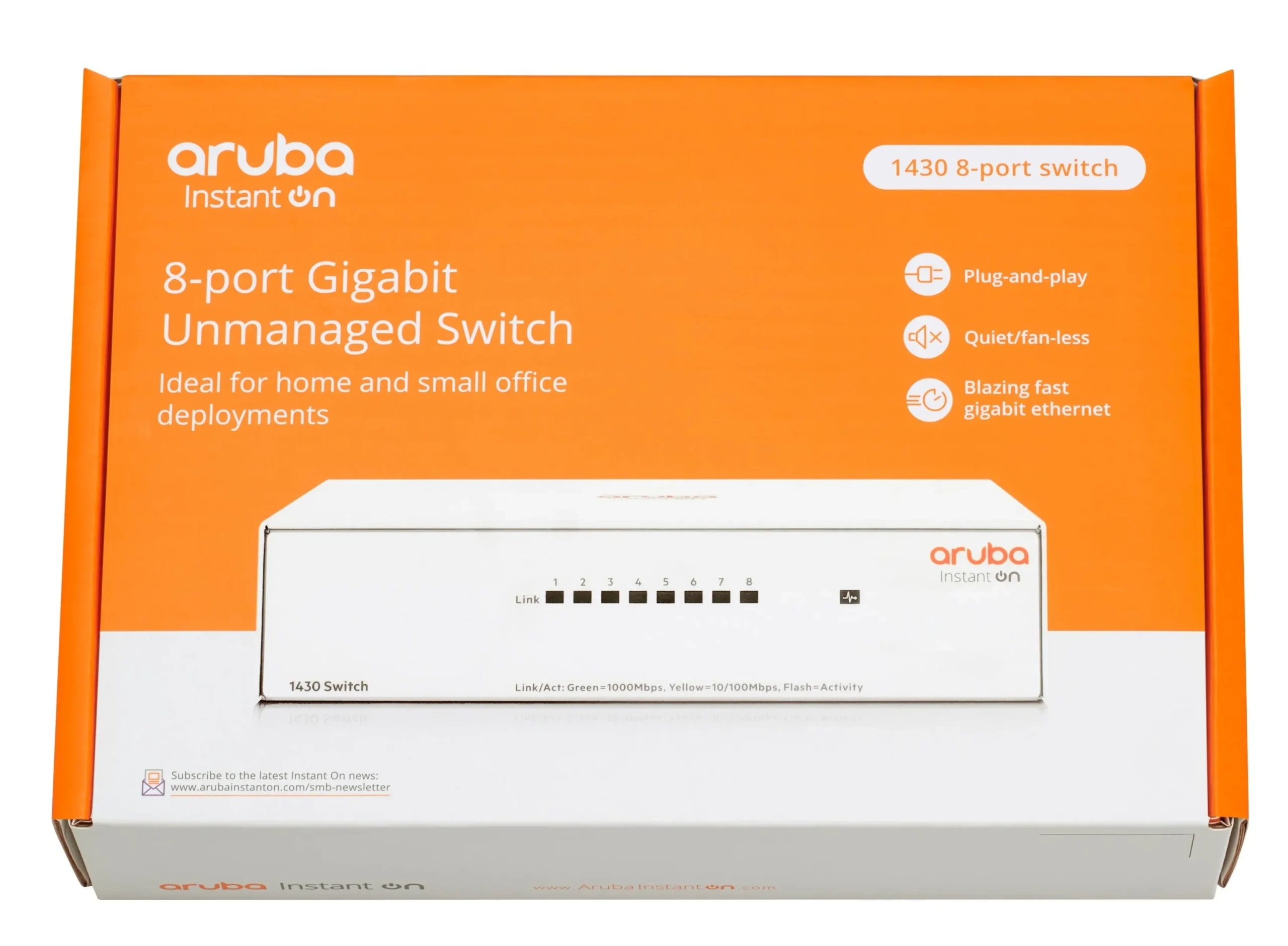 Aruba Instant On 1430 8G Switch 8 ports 10/100/1000 non géré (R8R45A) 28 R8R45A Maroc Commutateur Aruba Instant On 1430 8G Maroc Switch 8 ports Aruba Maroc Commutateur non géré Maroc, Les modèles de la série de commutateurs HPE Aruba Networking Instant On 1430 sont faciles d’utilisation, et ne requièrent aucune configuration ni gestion continue.