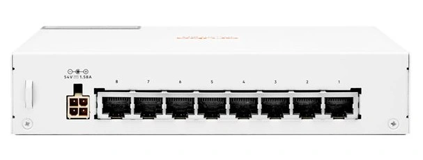 R8R46A Maroc Commutateur Aruba Instant On 1430 8G Class4 PoE Maroc Switch 8 ports Aruba Maroc Commutateur non géré Maroc, La gamme HPE Aruba Networking Instant On 1430 8G Class4 PoE offre des commutateurs non gérés prêts à l’emploi pour les petites entreprises à la recherche de solutions de connectivités réseau simples 