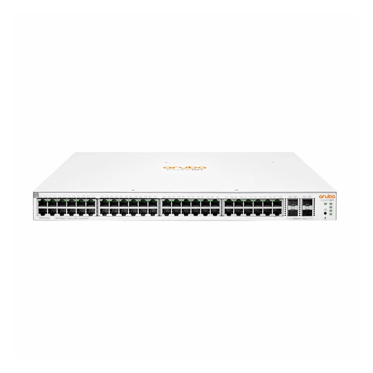 Aruba Instant On 1930 48G Class4 PoE 4SFP/SFP+ Switch 48 ports 4xSFP PoE 370W (JL686B) 25 JL686B Maroc Commutateur Aruba Instant On 1930 48G Class4 PoE 4SFP/SFP+ Maroc Switch 48 ports PoE HPE Aruba Maroc Switch Administrable Maroc, La gamme de commutateurs HPE Aruba Instant On 1930 48G Class4 PoE 4SFP/SFP+ s'intègre de manière transparence aux points d'accès Instant On intérieurs/extérieurs existants et peut être gérée de manière centralisée sur site ou à distance avec l'application mobile Instant On.