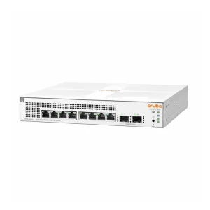 JL681A Maroc Commutateur ArubaOn 1930 8G Classe 4 PoE 2SFP 124 W Maroc Switch 8 ports PoE Aruba Maroc Commutateur 8 ports géré Maroc, Ces commutateurs Ethernet à couche 2+ gérés par le cloud sont constitués de modèles Ethernet Gigabit à 8, 24 et 48 ports PoE de classe 4 (c'est-à-dire PoE+) et Gigabit Ethernet non PoE, avec des emplacements 1G SFP sur le modèle 8 ports et d'emplacements 1G/10G SFP+ sur les modèles 24 et 48 ports pour la connectivité de la fibre.
