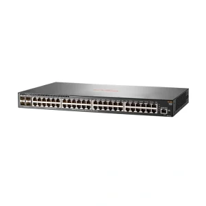 JL260A Maroc HPE Aruba 2930F 48G 4SFP Maroc Switch 48 ports HPE Aruba Maroc Switch Administrable Maroc, Le commutateur Aruba 2930F 48G 4SFP offre des performances et un bon rapport qualité/prix avec prise en charge du routage RIP, Access OSPF, liaisons montantes 10 GbE, PoE+ jusqu'à 740 W, qualité de service robuste, et ne nécessite aucune licence logicielle.