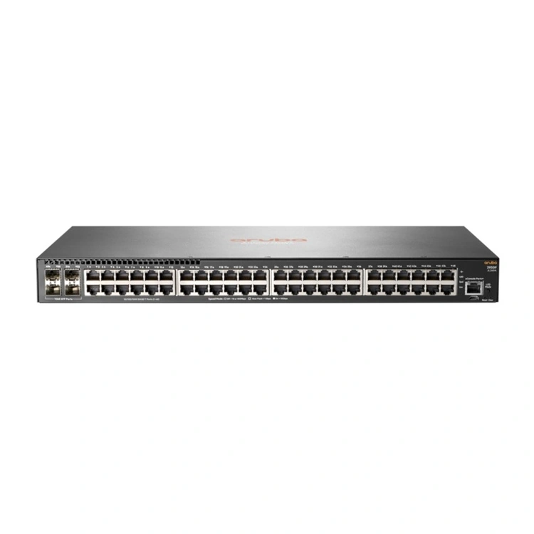 Aruba 2930F 48G 4SFP Switch Administrable 48 ports 10/100/1000 4xSFP (JL260A) 25 JL260A Maroc HPE Aruba 2930F 48G 4SFP Maroc Switch 48 ports HPE Aruba Maroc Switch Administrable Maroc, La technologie HPE Aruba Networking Virtual Switching Framework (VSF) fournit un degré d'empilage et une simplicité pour les réseaux à la périphérie de l'entreprise et les réseaux de PME et de succursales.