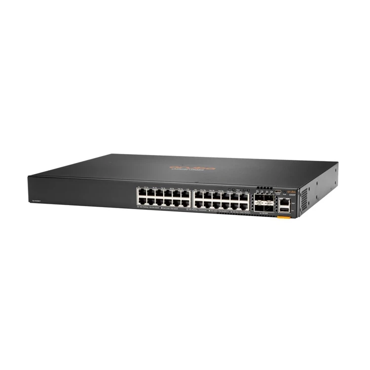 HPE Aruba 6200F 24G Class4 PoE 4SFP+ 370W Maroc Switch 24 ports PoE HPE Aruba Maroc Switch Administrable Maroc 01 HPE Aruba 6200F 24G Class4 PoE 4SFP+ 370W Maroc Switch 24 ports PoE HPE Aruba Maroc Switch Administrable Maroc 01