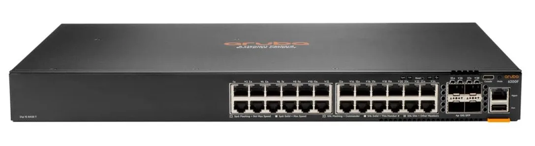 Aruba 6200F 24G 4SFP+ Switch administrable 24 ports 10/100/1000 4xSFP+ (JL724A) 28 JL724A Maroc HPE Aruba 6200F 24G 4SFP+ Maroc Switch 24 ports HPE Aruba Maroc Switch Administrable Maroc, La gamme de commutateurs HPE Aruba 6200F 24G 4SFP+ utilise une architecture entièrement distribuée avec des ASIC Aruba Gen7 offrant une latence très faible, une mémoire tampon de paquets accrue et une consommation d’énergie adaptative.