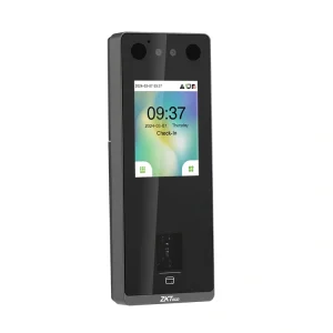 Reconnaissance faciale ZKTeco SenseFace 3A Maroc Pointeuse Facial et contrôle Maroc Contrôle d’accès porte Maroc Pointeuse par reconnaissance faciale Maroc, Son algorithme anti-usurpation d'identité faciale de pointe la protège contre la quasi-totalité des attaques par photos ou vidéos truquées, garantissant ainsi une authentification biométrique sécurisée.