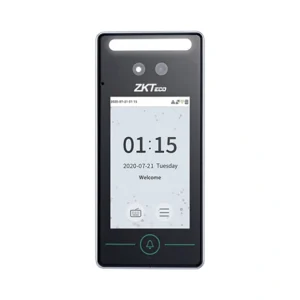 Reconnaissance faciale ZKTeco SpeedFace-V4L Maroc Pointeuse Facial et contrôle Maroc Contrôle d’accès porte Maroc Pointeuse par reconnaissance faciale Maroc, Il intègre un algorithme anti-usurpation d'identité qui protège contre les attaques par impression (laser, photos couleur et noir et blanc), les attaques vidéo et les attaques par masque 3D.