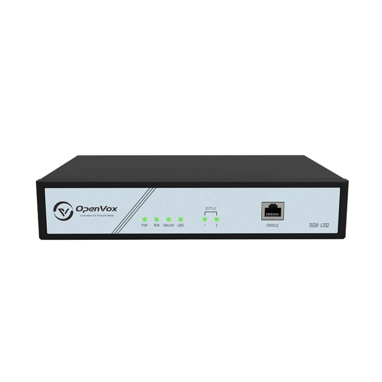 Passerelle OpenVox DGW-L302 Maroc Passerelle VoIP Maroc Passerelle E1 Maroc Passerelle numérique Maroc, Cette passerelle connecte un réseau téléphonique traditionnel à un réseau IP, permettant une intégration fluide d'un PABX VoIP et du réseau téléphonique public commuté (RTPC).