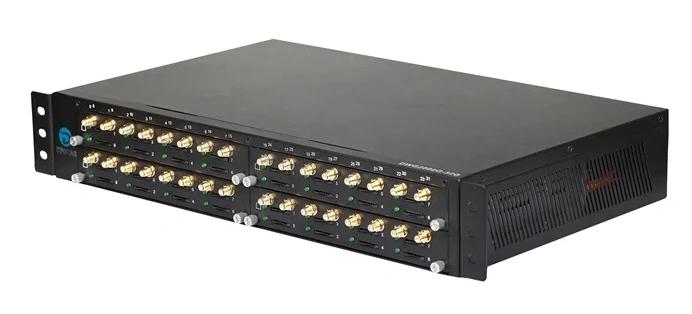 Passerelle Dinstar UC2000-VG-32G Maroc Passerelle WCDMA Maroc Passerelle 32 ch SIM Maroc Passerelle GSM Maroc, Passerelle  32 canaux et compatible avec les réseaux GSM, WCDMA et LTE, le Dinstar UC2000-VG-32G garantit une connexion fiable pour la transmission de la voix et des données. 