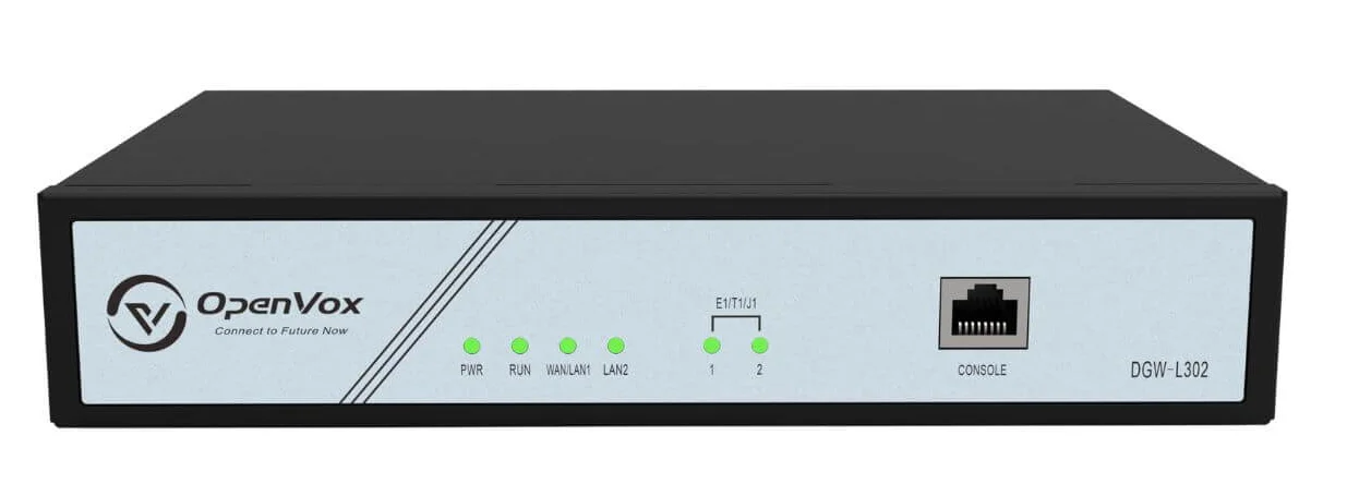 Passerelle OpenVox DGW-L302 Maroc Passerelle VoIP Maroc Passerelle E1 Maroc Passerelle numérique Maroc, L'OpenVox DGW-L302  une passerelle VoIP numérique avec interface T1/E1, est un appareil basé sur le logiciel libre Asterisk, conçu pour les opérateurs et les centres d'appels 