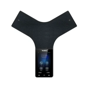 Audioconférence Yealink CP965 Maroc Audioconférence pour salle de réunion Maroc 1304014 Maroc Téléphone de conférence Maroc Systèmes de conférence Maroc, Yealink CP965 est équipé de 13 microphones intégrés, garantissant une expérience de conférence téléphonique claire et naturelle. De plus, il peut être connecté à un appareil mobile (ordinateur, smartphone, etc.) via Bluetooth ou USB pour divers modes de réunion hybrides.