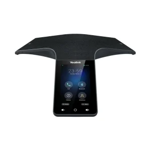 Audioconférence Yealink CP965 Maroc Audioconférence pour salle de réunion Maroc 1304014 Maroc Téléphone de conférence Maroc Systèmes de conférence Maroc, Son design sobre et professionnel s'intègre parfaitement à l'atmosphère feutrée des salles de réunion, tandis que son revêtement en tissu acoustique le protège des projections de liquides accidentelles