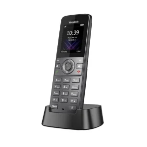 Accueil 246 Téléphone Yealink W73H Maroc Téléphonie DECT Maroc Téléphone IP Maroc Téléphone sans fil Maroc, Fonctionnant via la technologie DECT, c’est-à-dire via les ondes radio, ce téléphone offre à ses utilisateurs une portée allant jusqu’à 50 mètres en intérieur, et jusqu’à 300 mètres en extérieur, dans des conditions idéales (environnements dégagés).