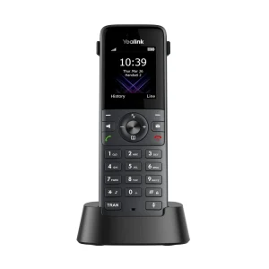 Téléphone Yealink W73P Maroc Téléphonie DECT Maroc Téléphone IP Maroc Téléphone sans fil Maroc, La base W70B dispose de 10 comptes SIP et permet jusqu'à 20 appels en simultané. Grâce à cette base DECT, vous pouvez disposer d'un total de 10 combinés W73H, permettant ainsi d'en placer un dans chaque pièce le nécéssitant.