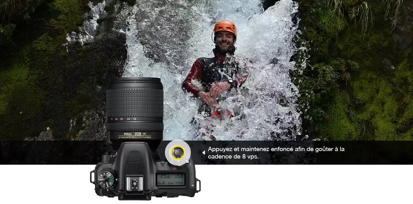 Nikon D7500 18-140mm f/3.5-5.6G ED VR Appareil photo reflex numérique 20MP 4K UHD (18208953509) 27 Camera Nikon Appareil photo numérique Maroc Nikon D7500 18-140mm f/3.5-5.6G ED VR Maroc 18208953509 Maroc Appareil photo Nikon Maroc, Le capteur CMOS DX de 20,9 mégapixels, associé au processeur d'image EXPEED 5, offre un excellent compromis entre haute sensibilité, finesse d'image et rapidité d'exécution. En mode natif, sa plage de sensibilité ISO 100-51 200 permet de travailler dans des conditions d'éclairage très variées et peut être étendue de 50 à 1 640 000 ISO (Lo 1 à Hi 5) pour les situations les plus exigeantes.
