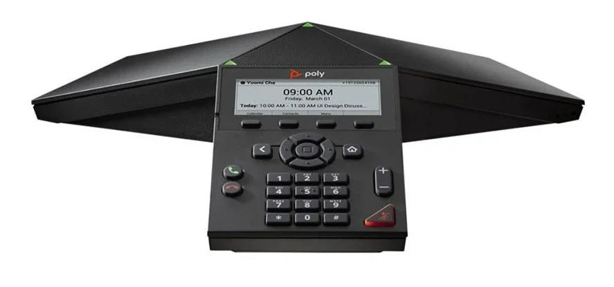 Audioconférence HP Poly Trio 8300 Maroc Téléphone de conférence pour salle de réunion Maroc 849A0AA Maroc Téléphone de conférence Maroc Systèmes de conférence Maroc, Ce audioconférence SIP s'intègre aux systèmes et services VoIP, notamment RingCentral, 8x8, BroadSoft, Zoom, Vonage, Cisco Webex, etc.