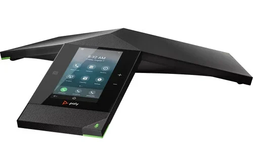 HP Poly Trio 8800 Téléphone de conférence 3 lignes HD Voice PoE (849A7AA) 28 Audioconférence HP Poly Trio 8800 Maroc Téléphone de conférence pour salle de réunion Maroc 849A7AA Maroc Téléphone de conférence Maroc Systèmes de conférence Maroc, Grâce à sa technologie audio avancée, le téléphone de conférence HP Poly Trio 8800 offre une clarté exceptionnelle. Il intègre une annulation d'écho avancée, une réduction du bruit ambiant et une portée de captation vocale de 6 mètres