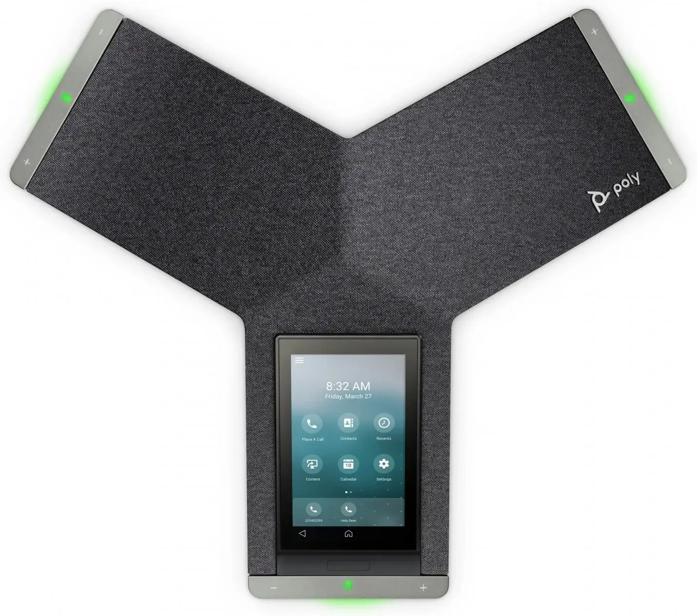 Audioconférence HP Poly Trio C90 Maroc Téléphone de conférence pour salle de réunion Maroc 849B4AA Maroc Téléphone de conférence Maroc Systèmes de conférence Maroc, Le HP Poly Trio C60 rassemble les gens pour des conférences professionnelles. Conçu pour accueillir des groupes de huit personnes ou plus,  fonctionne à merveille pour les conférences audio avec une large gamme de plateformes et de services Open SIP
