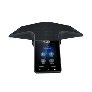 Yealink CP935W Téléphone de conférence IP sans fil tactile HD conçu pour les salles de réunion (1304016) 28 Audioconférence Yealink CP935W Maroc Audioconférence pour salle de réunion Maroc 1304016 Maroc Téléphone de conférence Maroc Systèmes de conférence Maroc, L'écran LCD anti-traces de doigts, doté d'une interface utilisateur claire, permet à tous les participants de contrôler facilement la réunion. Équipé d'une batterie et du Wi-Fi intégrés