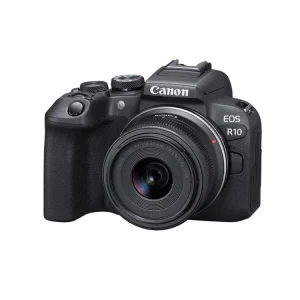Camera Canon Appareil photo Canon EOS R10 RF-S 18-45mm Maroc 4549292189773 Maroc Appareil photo Canon EOS R10 Maroc, L'objectif RF-S 18-45 mm offre une plage focale équivalente à 29-72 mm, parfaite pour les portraits, le vlogging et les contenus du quotidien.