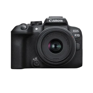 Camera Canon Appareil photo Canon EOS R10 RF-S 18-45mm Maroc 4549292189773 Maroc Appareil photo Canon EOS R10 Maroc, capteur CMOS APS-C haute résolution de 24,2 mégapixels et du processeur d'image DIGIC X, Canon EOS R10 RF-S 18-45mm offre une qualité d'image époustouflante, un autofocus ultra-rapide et une netteté remarquable, aussi bien en photo qu'en vidéo 4K.