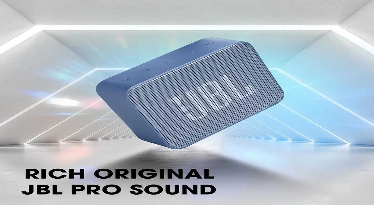 JBL Go Essential Bleu Enceinte mobile sans fil Bluetooth 3.1 W (6925281995590) 27 6925281995590 Maroc JBL JBL Go Essential Bleu Maroc Enceinte portable Maroc Enceinte Bluetooth portable Maroc Enceinte JBL Maroc JBL Go Essential Maroc, Malgré sa petite taille, il est conçu pour offrir des basses percutantes et un son clair, que ce soit pour une écoute en solo ou lors de petits rassemblements.