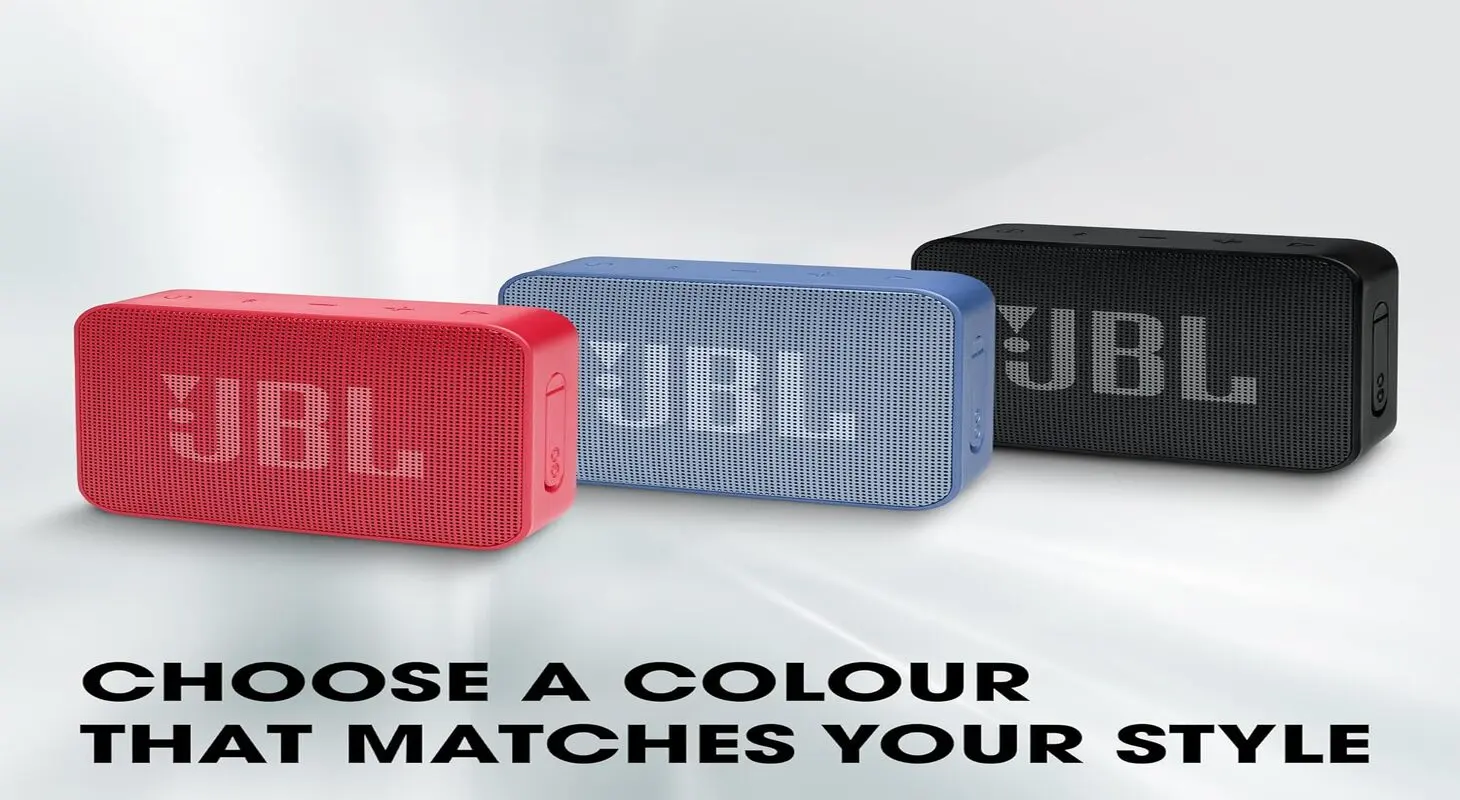 JBL Go Essential Bleu Enceinte mobile sans fil Bluetooth 3.1 W (6925281995590) 26 6925281995590 Maroc JBL JBL Go Essential Bleu Maroc Enceinte portable Maroc Enceinte Bluetooth portable Maroc Enceinte JBL Maroc JBL Go Essential Maroc, Vous dites adieu aux câbles puisque JBL Go Essential propose une transmission sans fil via Bluetooth. Vous pouvez compter sur une portée maximum de 10 m.