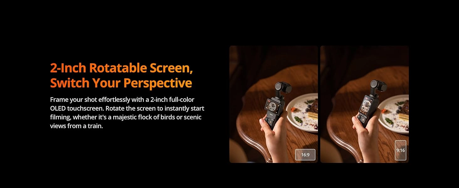 6941565969873 Maroc DJI Osmo Pocket 3 Maroc Caméra d'action DJI Maroc DJI Maroc, Conçu pour les voyages, le DJI Osmo Pocket 3 est compact et toujours prêt à immortaliser chaque instant précieux. 