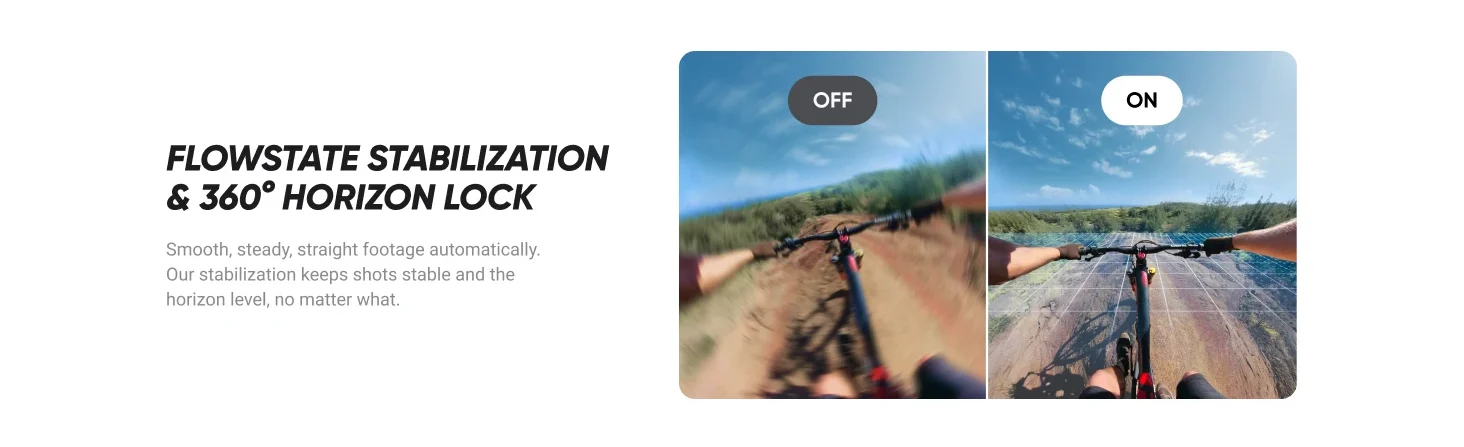 6977644764763 Maroc Caméra d'action Maroc Insta360 X4 Air Maroc Insta360 X4 Air Starter Bundle Maroc Kit de démarrage pour caméra d'action Insta360 X4 Air Maroc, Des routes rocailleuses aux vagues déferlantes, L'insta360 X4 Air offre une stabilisation d'image fluide et stable. 