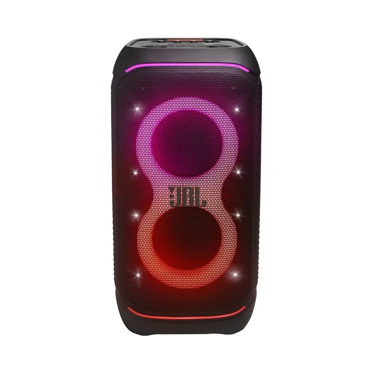 JBL PartyBox Stage 320 Noir Enceinte Bluetooth portable 240 W USB Poignée trolley + roulettes Effets lumineux (1200130008818) 25 1200130008818 Maroc JBL PartyBox Stage 320 Noir Maroc Enceinte portable Maroc Enceinte sans fil Bluetooth Maroc Enceinte JBL Maroc PartyBox Stage 320 Maroc, Le son puissant JBL Pro et des basses profondes et percutantes emplissent l'espace sonore et font bouger la foule