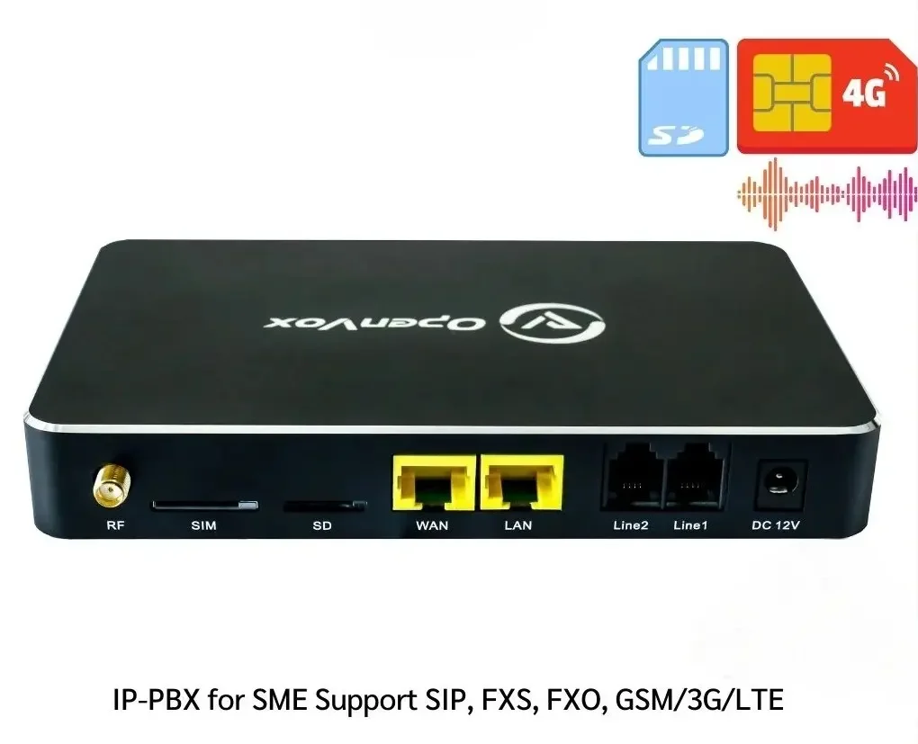 OpenVox Maroc OpenVox UC120P Maroc Standard IP Maroc IPPBX Maroc UC120P Maroc IPPBX 15 appels simultanés Maroc, Le IPPBX OpenVox UC120P est un dispositif de convergence des communications qui permet la gestion unifiée des appels téléphoniques, des messages vocaux, des messages instantanés et des messages SMS