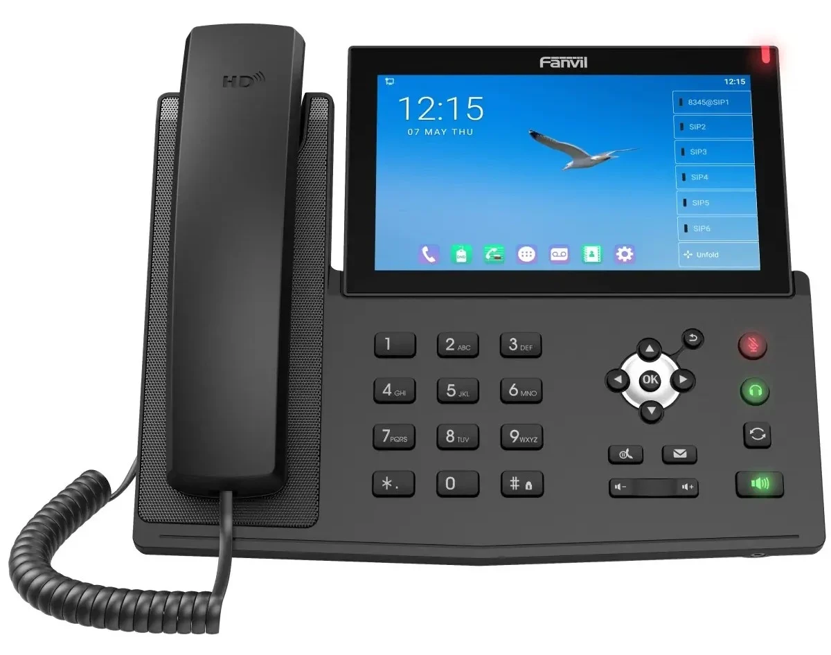 Fanvil Maroc Fanvil X7A Maroc Téléphonique IP android Maroc Téléphone Fanvil Maroc Téléphone IP 20 compte SIP Maroc Téléphone VOIP Maroc, Le téléphone Fanvil X7A est conçu pour s'adapter à tous les environnements de travail. Avec ses deux connexions sans fil intégrées Wifi et Bluetooth, vous pourrez : relier votre appareil à votre connexion en mode sans fil, ou connectez un micro-casque sans fil pour profiter de communications en ayant les mains libres.