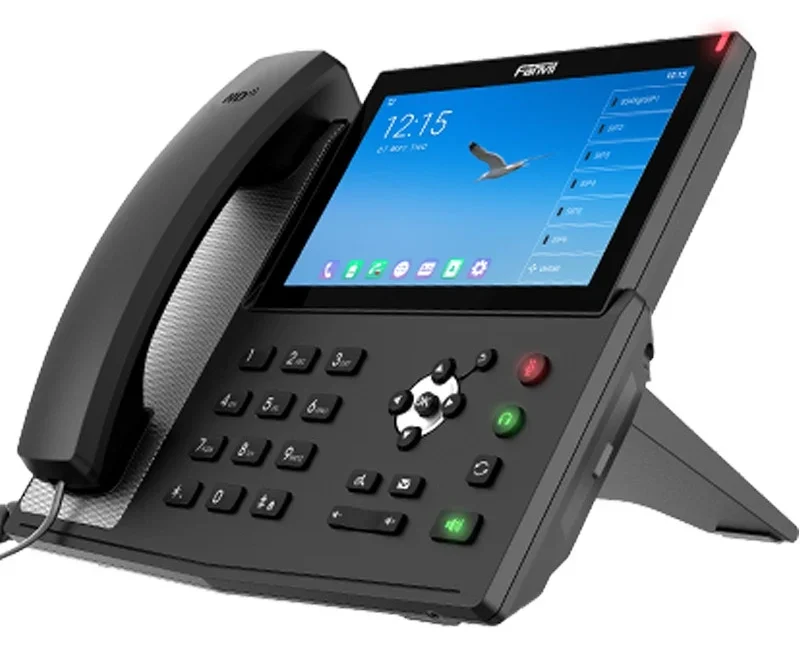 Fanvil Maroc Fanvil X7A Maroc Téléphonique IP android Maroc Téléphone Fanvil Maroc Téléphone IP 20 compte SIP Maroc Téléphone VOIP Maroc, Le téléphone VoIP Fanvil X7A avec Android 9.0, et prêt pour les nouvelles techniques de communications en entreprise. Téléchargez vos applications et communiquez directement depuis votre téléphone sans passer par votre ordinateur.