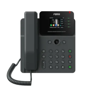 Fanvil Maroc Fanvil V61G Téléphone IP FIX Maroc Téléphone IP 4 compte SIP Maroc Téléphone VOIP Maroc Téléphone fanvil Maroc, The Fanvil V61G is a stylish, user-friendly entry-level Gigabit color screen SIP deskphone designed for enterprise environments. It balances performance and cost-effectiveness by introducing essential high-end Fanvil V-Series traits to a standard business workstation.