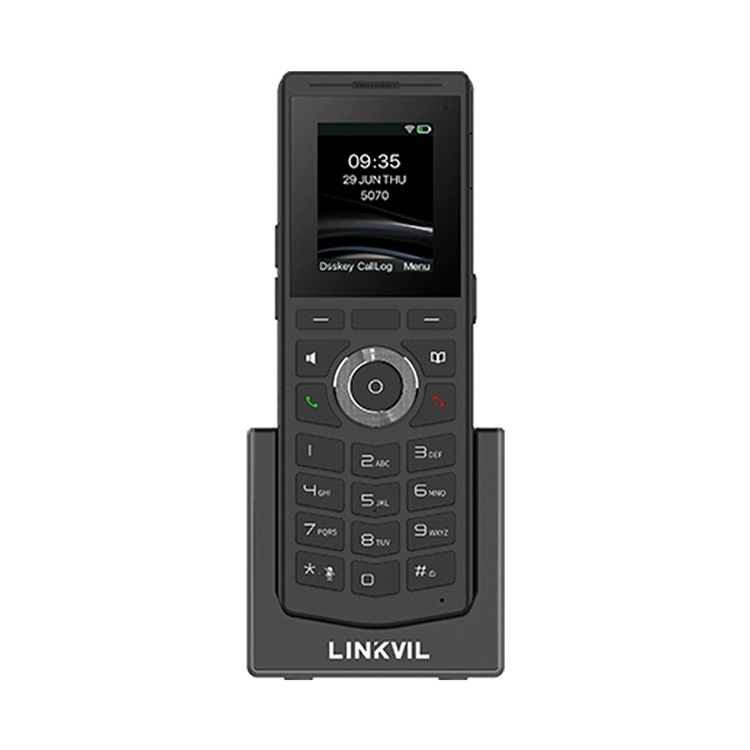 Fanvil Maroc Fanvil W610W Téléphone IP portable Maroc Téléphone sans fil Maroc Téléphone WiFi Maroc Téléphone IP Fanvil Maroc, le Fanvil W610W spécialement conçu pour répondre aux besoins de communication mobile des entreprises, il englobe une capacité de connectivité Wi-Fi bibande 802.11 a/b/g/n/ac/ax (Wi-Fi 5, 2.4GHz 5GHz)