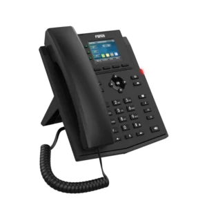 Fanvil Maroc Fanvil X303P Téléphone IP FIX Maroc Téléphone IP 4 compte SIP Maroc Téléphone VOIP Maroc Téléphone fanvil Maroc, le Fanvil X303P offre une expérience de communication professionnelle efficace et de haute qualité pour toutes les entreprises.