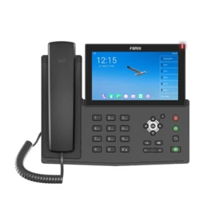 Fanvil X7A Téléphone IP à écran tactile android 20 Comptes SIP Bluetooth WiFi PoE (X7A) 26 Fanvil Maroc Fanvil X7A Maroc Téléphonique IP android Maroc Téléphone Fanvil Maroc Téléphone IP 20 compte SIP Maroc Téléphone VOIP Maroc, The Fanvil X7A is a high-end enterprise Android IP phone featuring a 7-inch color touch screen, 20 SIP lines, and integrated wireless connectivity. Operating on Android 9.0 OS, it supports third-party productivity applications and features up to 112 programmable DSS keys right on the display for quick-access actions like speed dials or BLF monitoring