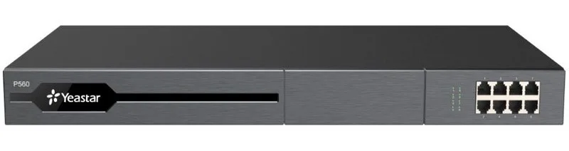 Yeastar Maroc Yeastar P560 Maroc Standard IP Maroc IPPBX Maroc Yeastar Maroc IPPBX 100 Utilisateurs 25 Appels simultanés Maroc, L'IPBX Yeastar P560 est une solution complète de gestion des communications unifiées. Le P560 permet de passer et recevoir des appels VoIP sur les ordinateurs portables et fixes, smartphones, et tablettes en audio ou en vidéo.