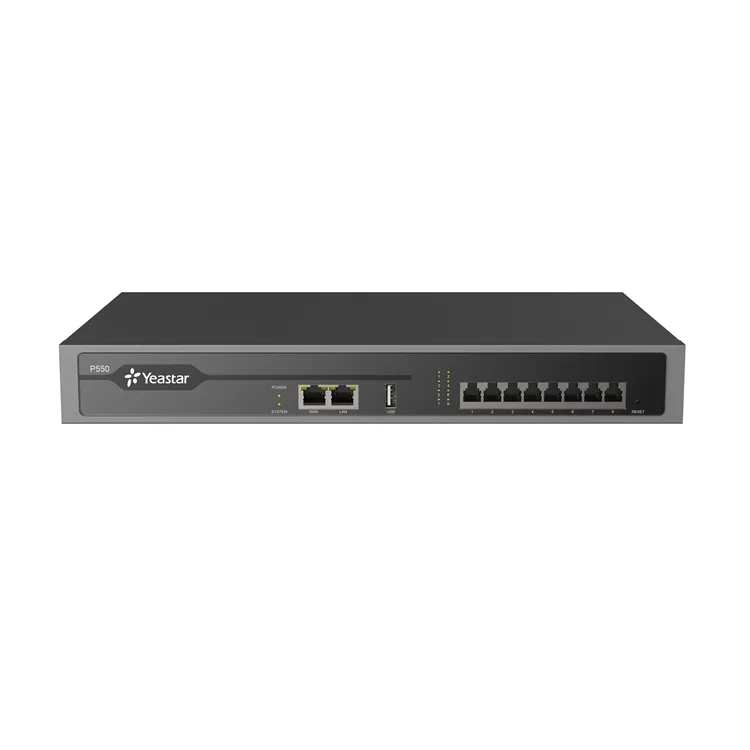 Yeastar Maroc Yeastar P550 Maroc Standard IP Maroc IPPBX Maroc Yeastar Maroc IPPBX 50 Utilisateurs 25 Appels simultanés Maroc, Les IPPBX de la série P de Yeastar prennent en charge les clients Linkus UC et sont pilotés par des applications pour Windows, Mac, Android et iOS, ainsi que par des navigateurs Web.
