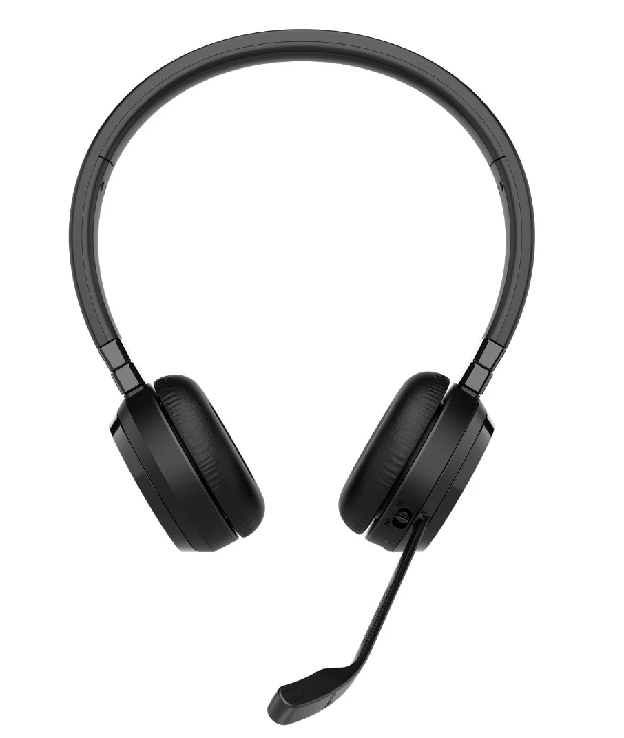 Jabra Evolve 65 TE MS Stereo USB-A Micro-casque sans fil Bluetooth 5.2 (6699-833-309) 27 Casque Jabra Maroc Jabra Evolve 65 TE MS Maroc Micro-casque sans fil Maroc Casque sans fil Bluetooth Maroc 6699-833-309 Maroc, Conçu pour une utilisation prolongée, ce casque Evolve 65 TE MS supra-auriculaire est doté de coussinets en similicuir souples et d'un arceau léger en acier inoxydable, offrant un confort optimal sans compromettre la durabilité.