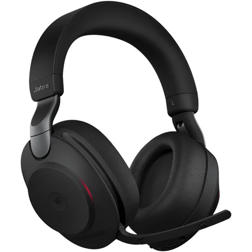 Casque Jabra Maroc Jabra Evolve2 85 MS Link380c Maroc Micro-casque sans fil Maroc Casque sans fil Bluetooth Maroc 28599-999-899 Maroc, Le Jabra Evolve2 85 est un casque sans fil supra-auriculaire à réduction de bruit. Doté d'une technologie de réduction de bruit active, il utilise des microphones intégrés et une puissance de traitement pour filtrer les bruits ambiants parasites et vous isoler afin que vous puissiez vous concentrer pleinement sur vos appels professionnels essentiels
