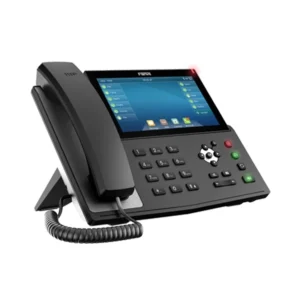 Fanvil Maroc Fanvil X7 Maroc Téléphonique IP professionnel Maroc Téléphone Fanvil Maroc Téléphone IP 20 compte SIP Maroc Téléphone VOIP Maroc, X7 offre une variété de connexions d'appareils, y compris WI-FI, Bluetooth intégré, en-tête EHS, connexion USB pour charger un smartphone ou d'autres appareils. Deux ports Gigabit vous permettent de connecter votre ordinateur de bureau ou votre ordinateur portable au téléphone - pas besoin de câblage supplémentaire