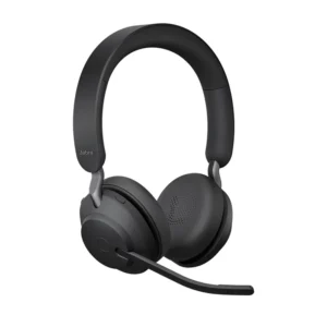 Casque Jabra Maroc Jabra Evolve2 65 Link390A MS Maroc Micro-casque sans fil Maroc Casque sans fil Bluetooth Maroc 26599-999-999 Maroc, le Jabra Evolve2 65 vous disposez d'une concentration à l'épreuve des bruits environnants. En effet, les coussinets d'oreille isolants en mousse, de forme ovale isolent efficacement les bruits extérieurs et offrent une réduction de bruit passive remarquable.