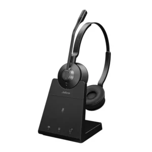 Casque Jabra Maroc Jabra Engage 45 SE duo Maroc Micro-casque sans fil Maroc Casque sans fil téléphone Maroc 9659-523-111 Maroc, Améliorez votre expérience d'appel à la maison et au bureau avec l'Engage 65 SE Stéréo de Jabra. Grâce à sa portée sans fil étendue allant jusqu’à 150 m de portée et son niveau de sécurité, il a été conçu pour vous offrir une sérénité totale.