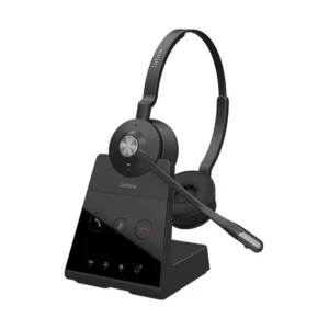 Accueil 242 Casque Jabra Maroc Jabra Engage 65 Stéréo Maroc Micro-casque sans fil Maroc Casque sans fil téléphone Maroc 9559-553-111 Maroc, The Jabra Engage 65 is a premium, professional-grade DECT wireless headset engineered primarily for intensive office, call center, and remote business environments. Utilizing advanced DECT technology instead of Bluetooth, it delivers vastly superior range, unmatched security, and massive user density for crowded offices.