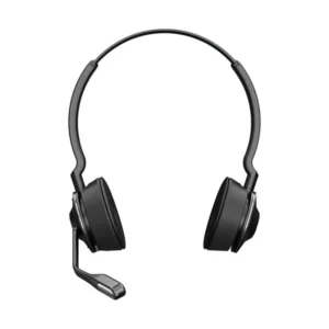 Jabra Engage 65 Stéréo Micro-casque sans fil DECT compatible PC et téléphone fixe (9559-553-111) 26 Casque Jabra Maroc Jabra Engage 65 Stéréo Maroc Micro-casque sans fil Maroc Casque sans fil téléphone Maroc 9559-553-111 Maroc, The Jabra Engage 65 Stereo is a premium, dual-ear professional wireless headset engineered specifically for call centers, open office environments, and hybrid corporate workers. Operating on secure DECT wireless technology rather than standard Bluetooth, it avoids corporate frequency interference and delivers a massive roaming range