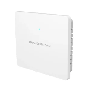 Vue de face du boîtier blanc du point d'accès Wi-Fi mural Grandstream GWN7603