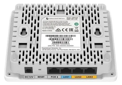 Point d'accès Maroc Grandstream Maroc Grandstream GWN7603 Maroc Point d'accès Maroc Point d'accès Wi-Fi mural Maroc, Un port de liaison montante compatible PoE/PoE+ pour alimenter l'appareil, deux ports avec PSE pour fournir alimentation et connexion réseau à d'autres dispositifs, et un port Ethernet supplémentaire pour une flexibilité maximale.