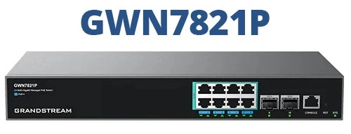 Switch Grandstream Maroc Grandstream GWN7821P Maroc Switch administrable Niveau 3 Maroc Switch 8 ports PoE Maroc Commutateur de réseau administré Maroc, Le GWN7821P intègre également des fonctionnalités de fiabilité professionnelle comme la détection des pannes, la protection des périphériques, le double démarrage, la redondance des fichiers système et l'agrégation des liens