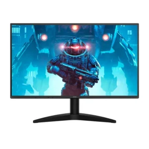 Écran PC 27 pouces Full HD AOC 27B36X vu de face avec pied support noir.