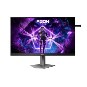 AOC AGON PRO AG276FK Écran Gaming 27" Full HD 520 MHz DisplayPort HDMI Hub USB 3.2 (6973985232602) 24 Écran PC gamer AOC AGON PRO AG276FK 27 pouces Full HD avec dalle Fast IPS et bordures fines.